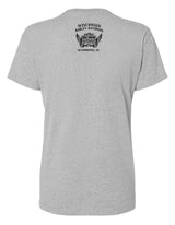 Harley-Davidson® Women's Embellished Hall Round Neck Short Sleeve Tee – Gray