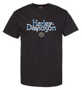 Harley-Davidson Men's Desert Fuel Short Sleeve Crew-Neck Cotton T-Shirt, Black
