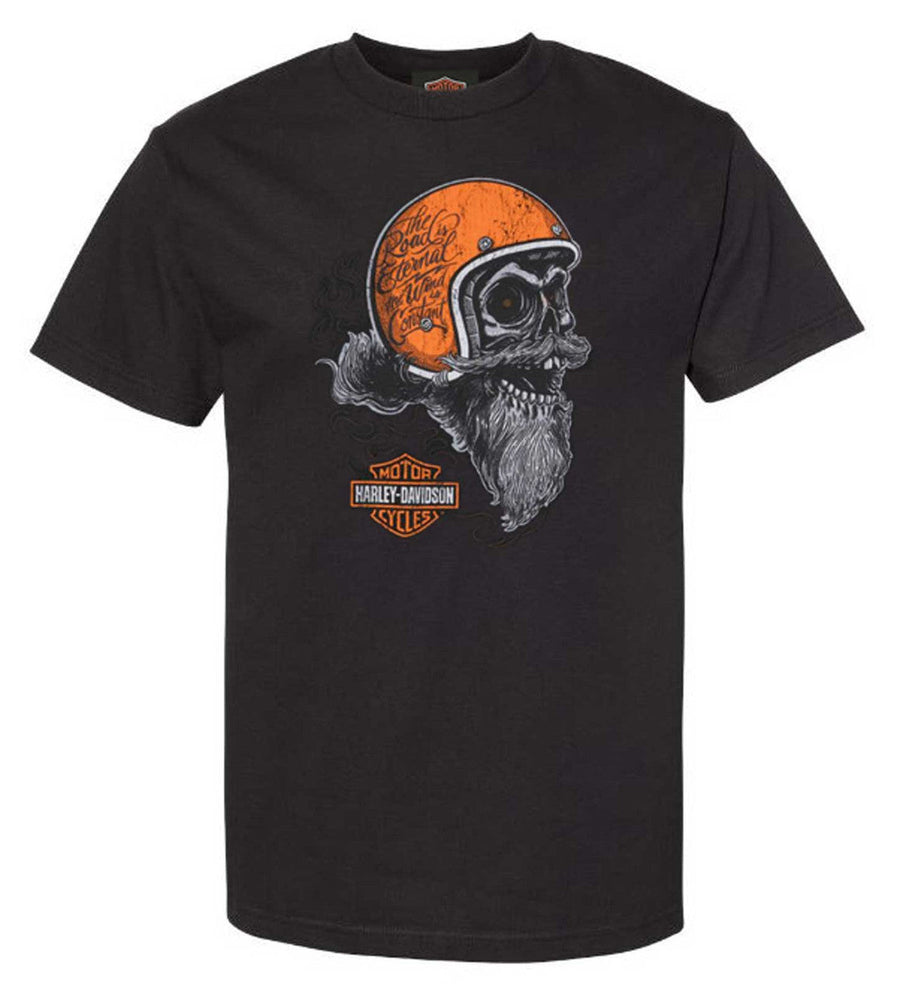 Harley-Davidson® Men's Eternal Biker Cotton Short Sleeve T-Shirt, Black
