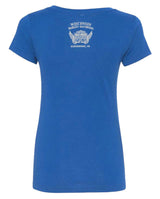 Harley-Davidson® Women's Cool Wing Foil Crew-Neck Short Sleeve Tee, Royal