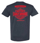 Harley-Davidson Men's Breaker Poly-Blend Short Sleeve T-Shirt, Midnight Navy