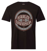 Harley-Davidson® Men's Global Short Sleeve Cotton Crew-Neck T-Shirt, Black