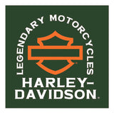 Harley-Davidson Men's Treasures Short Sleeve Cotton Chest Pocket T-Shirt, Green