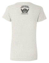 Harley-Davidson Women's Brave & Bold Crew-Neck Short Sleeve Tee, Oatmeal