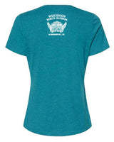 Harley-Davidson® Women's Requisite Short Sleeve Poly-Blend Tee, Jade Blue