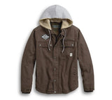 Men's Zip-Off Hood Workwear Jacket