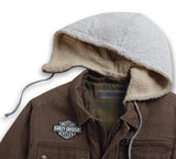 Men's Zip-Off Hood Workwear Jacket