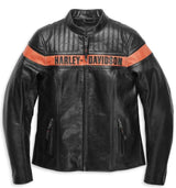 Women's H-D Victory Sweep Leather Jacket