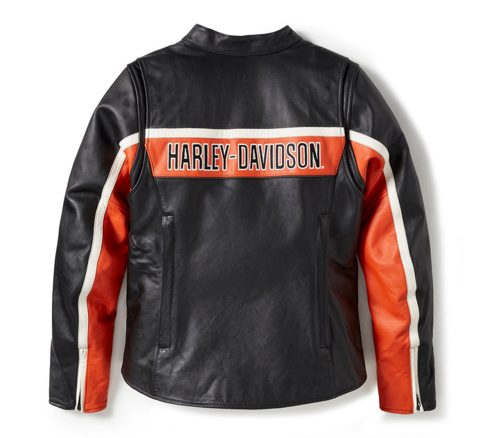 Women's H-D Trenton Leather Riding Jacket