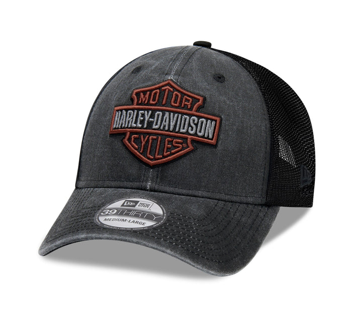Washed Colorblock Fitted 39THIRTY Baseball Hat
