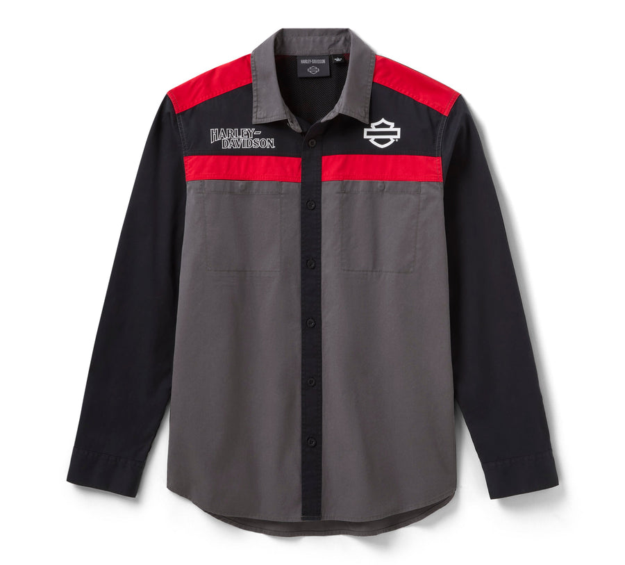 Men's Screamin' Eagle Vented Mechanics Shirt
