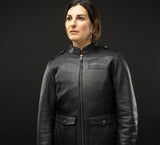 Women's H-D Flex Layering System Captains Leather Jacket Outer Layer