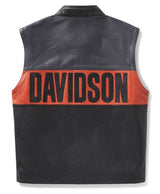 Men's Essential Convertible Leather Jacket