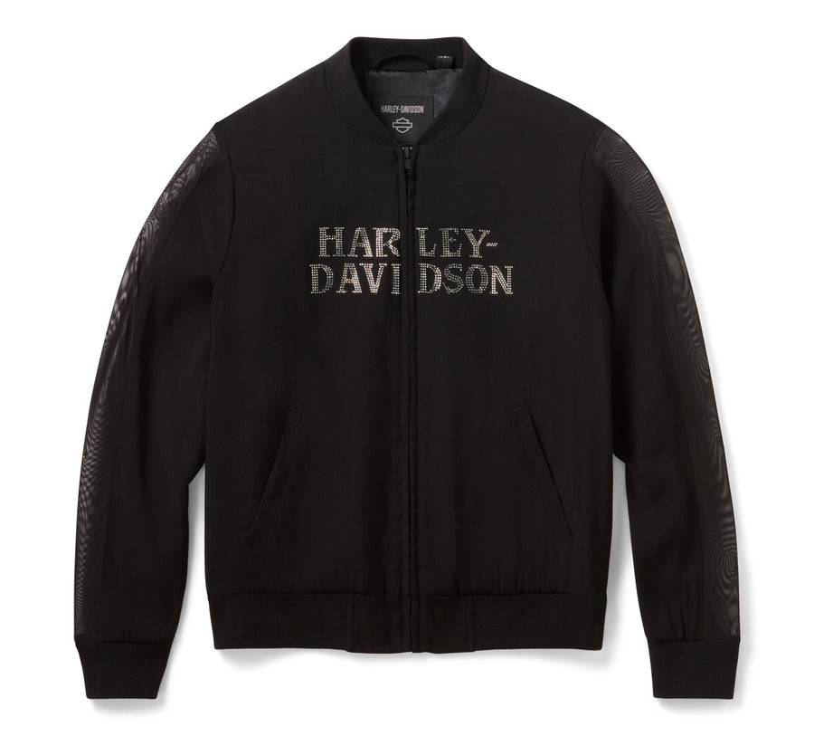 Women's Willie G Skull Bling Bomber