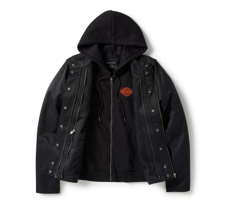 Miss Enthusiast 3-in-1 Textile Jacket