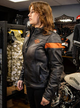 Harley-Davidson® Women's Hwy-100 Waterproof Leather Jacket