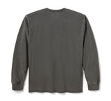 Men's Dickies x H-D Winged Horseshoe Long Sleeve Tee - Washed Black