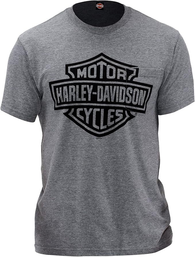 Harley-Davidson Military, Exclusive Yongsan, Korea Overseas Tour, Pocket T-Shirt