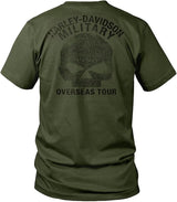 Harley-Davidson Military, Exclusive Overseas Tour, Honor the Military, Men’s T-Shirt