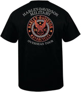 Harley-Davidson Military, Choose Charcoal for Military Veteran's Support, or Black for War Bike