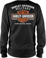 Harley-Davidson Military, Exclusive Overseas Tour Kadena Air Base, Eagle Ride Men’s Long Sleeve T-Shirt