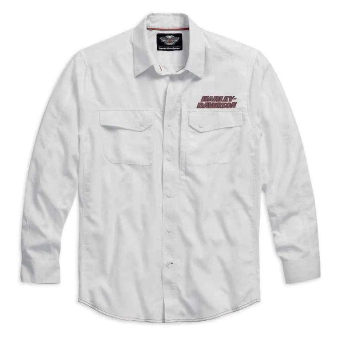 Harley-Davidson Long Sleeve Performance Button Front Shirt