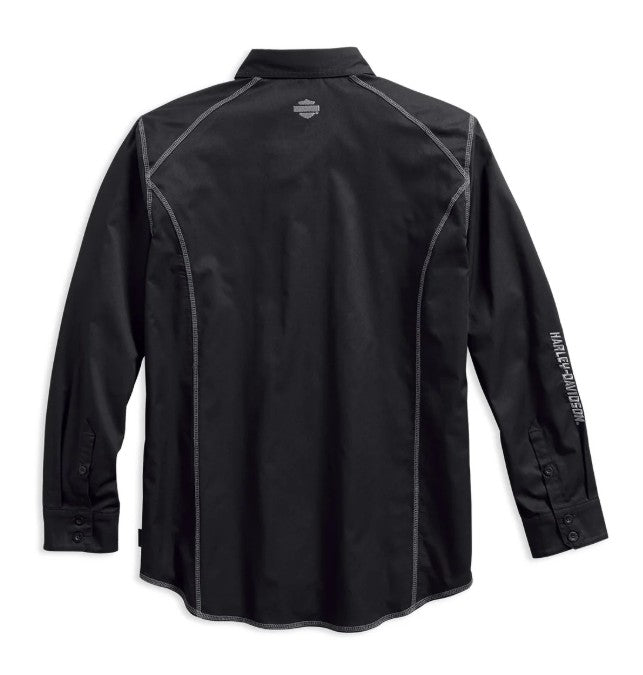 Harley-Davidson® Men's Performance Coldblack Tech Long Sleeve Shirt