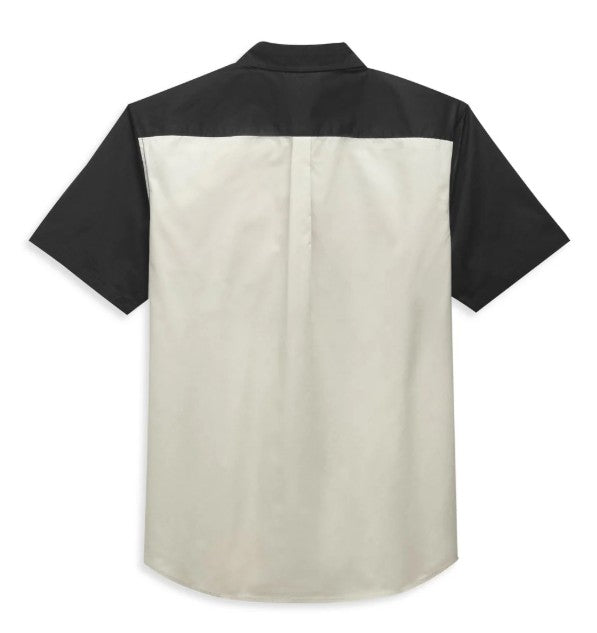 Harley-Davidson Men's Colorblock Pocket Logo Shirt