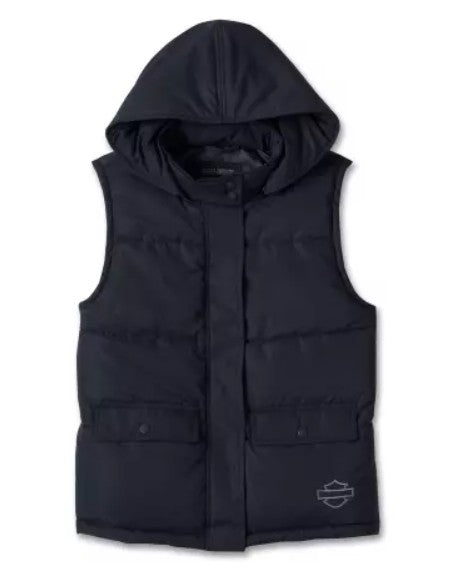 Harley-Davidson Women´s Vest Bar & Shield Quilted Black