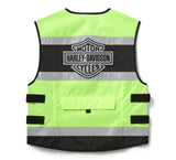 Men's H-D Hi-Vis Vest - Hi Vis Yellow