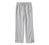 Harley-Davidson Women's Essential Fleece Wide Leg Pant - Light Grey Heather