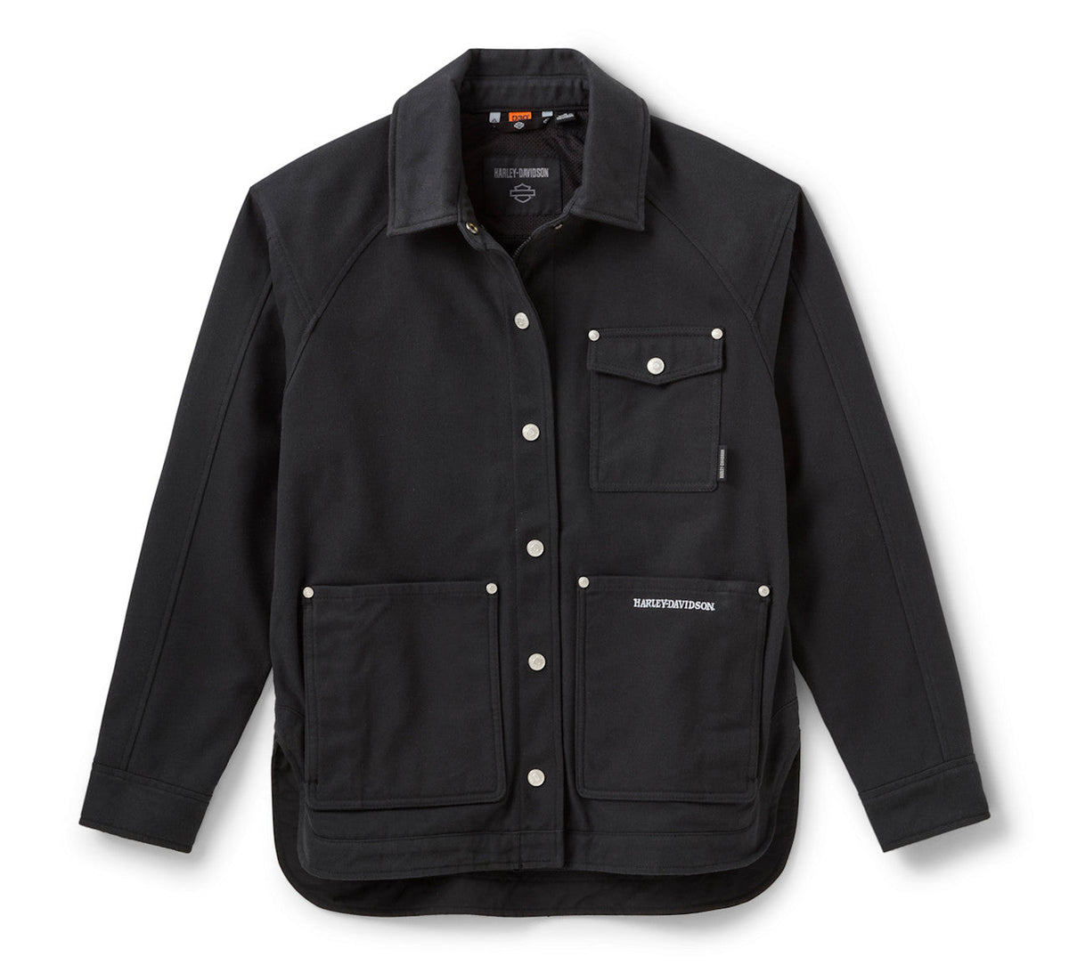 Women's Willie G Skull Curved Hem Riding Jacket