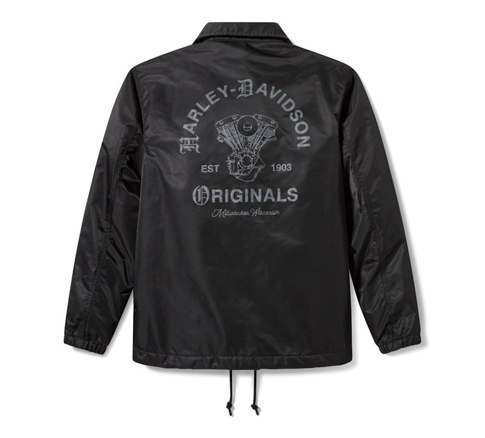 Originals Powertrain Coaches Jacket - Caviar