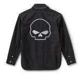 Women's Willie G Skull Curved Hem Riding Jacket