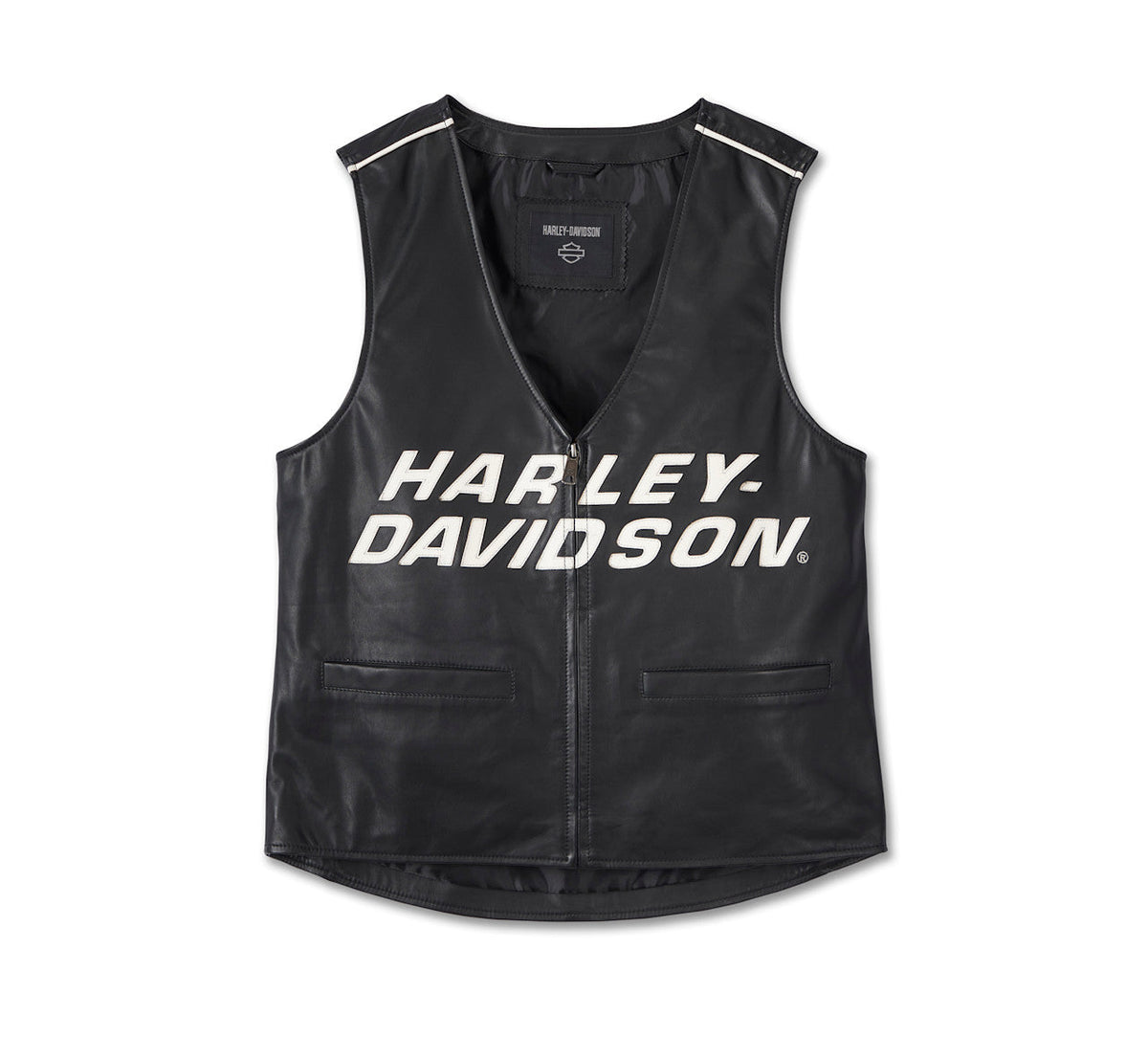Men's Factory Leather Vest