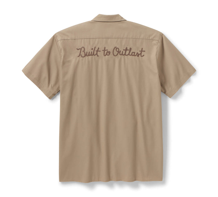 Men's Dickies x H-D Built to Outlast Work Shirt - Desert Sand