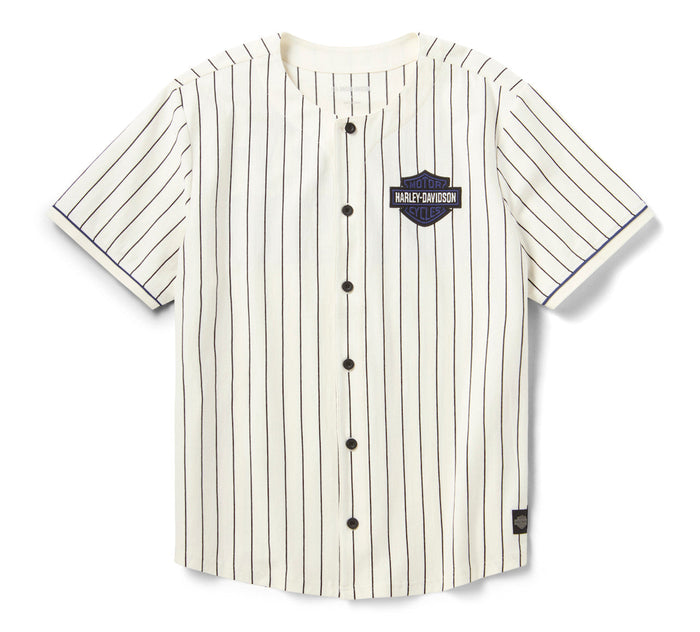 Men's H-D Essential Pinstripe Baseball Jersey