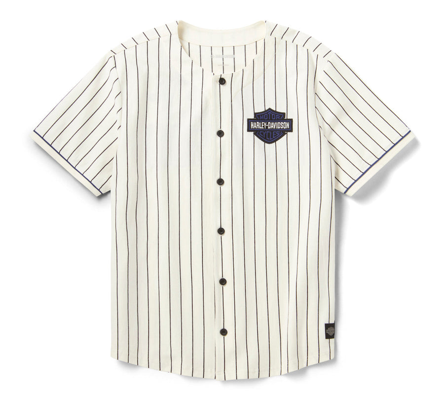 Men's H-D Essential Pinstripe Baseball Jersey
