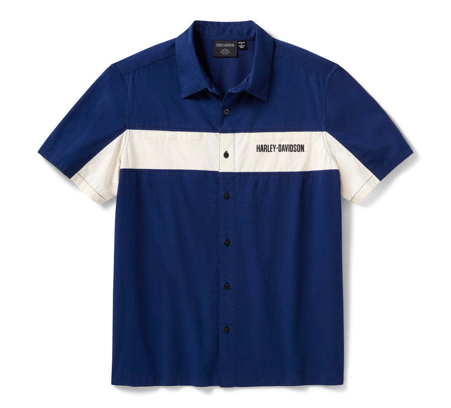 Men's H-D Essential Color Blocked Mechanics Shirt