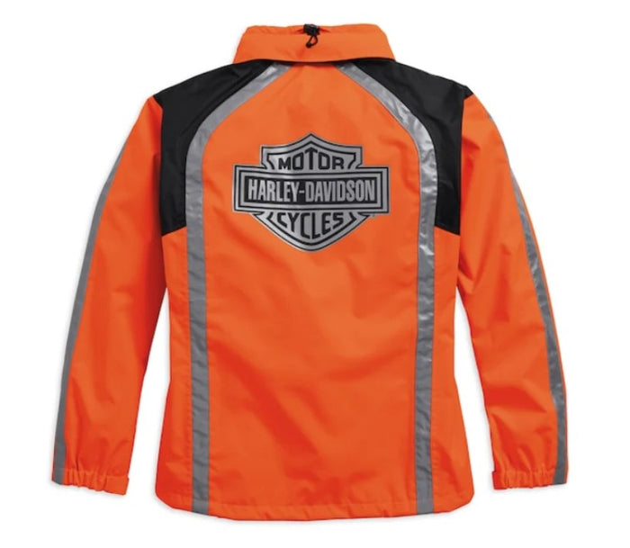 Harley-Davidson® Women's Hi-Visibility Reflective Rain Jacket