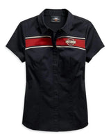 Harley-Davidson Women's Washed Button-Front Shirt
