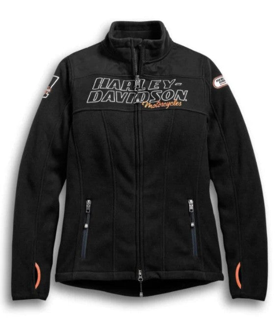 Harley-Davidson® Women's H-D Racing Fleece Jacket - Petite Fit