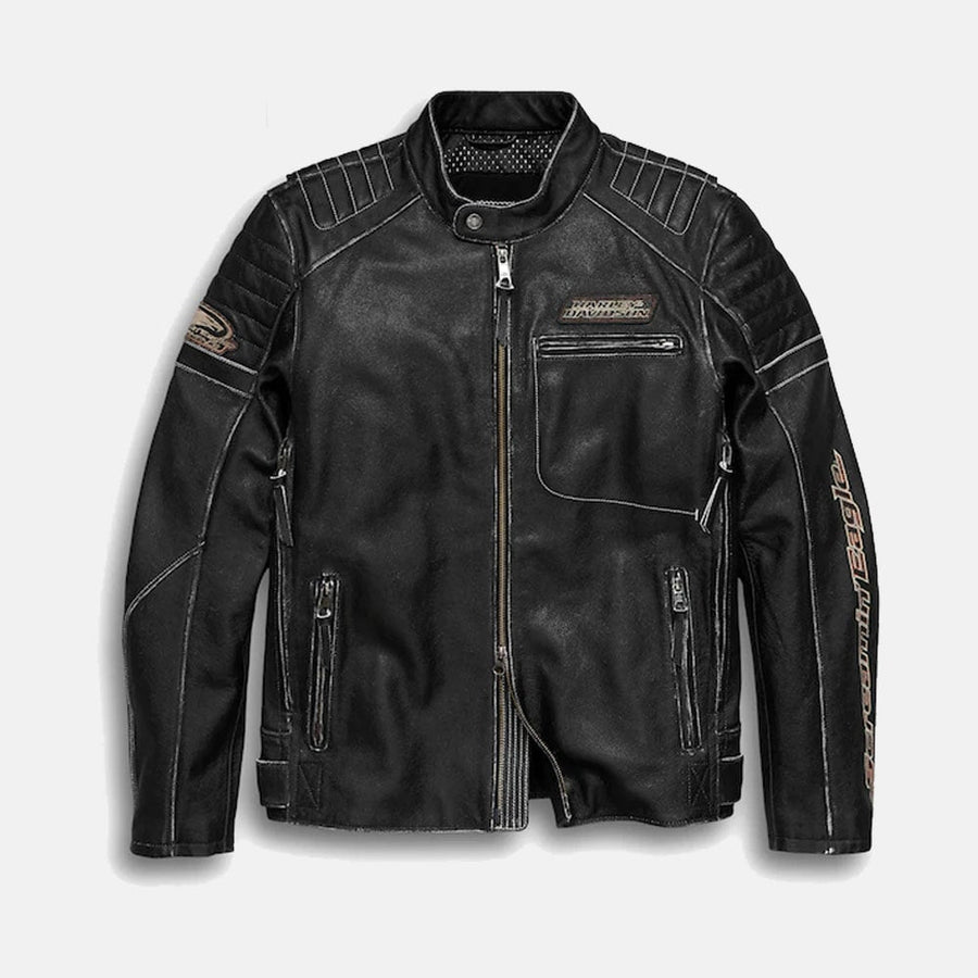 H-D Men's Screamin' Eagle Leather Jacket