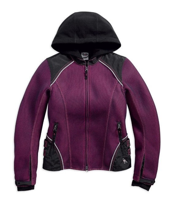 Harley-Davidson Women's Pink Label 3-in-1 Mesh Jacket