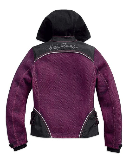 Harley-Davidson Women's Pink Label 3-in-1 Mesh Jacket