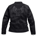 Harley-Davidson Women's Winged #1 Waterproof Mesh Jacket