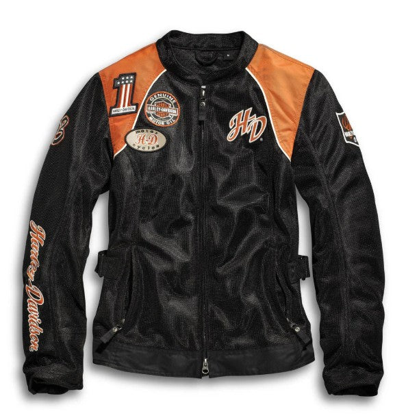 Harley-Davidson Women's Mesh Riding Jacket Cora 3-in-1
