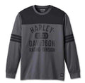 🎁 Harley-Davidson Men's Racing Jersey Long Sleeve Shirt - Black (100% off)