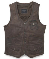 Harley Davidson Men's Bremen Leather Vest