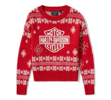 Harley-Davidson Women's Harley Holiday Sweater - Chili Pepper